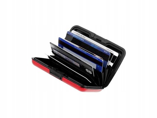 Portemonnee - Pasjeshouder rood - 10 pasjes - creditcardhouder - mapje voor pasjes - bankpashouder - card holder - card wallet - mannen en vrouwen van SLIMM. — afbeelding 4