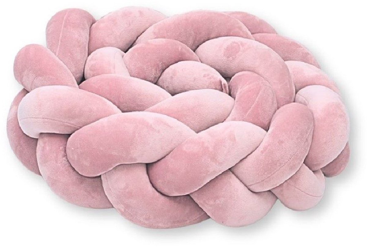 Lumali Babykussen Retro-roze 210x18x12 cm - Slaapkussen voor Baby's - Nieuweborn Kussen - Kussen voor Slaap en Ontspanning