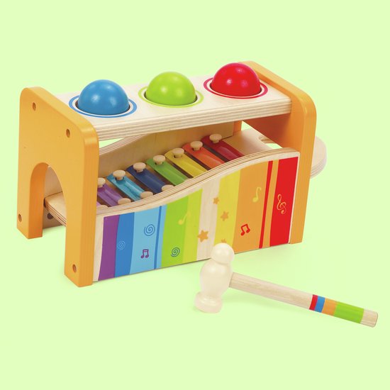 Hape Hamerbank en Xylofoon 2-in-1