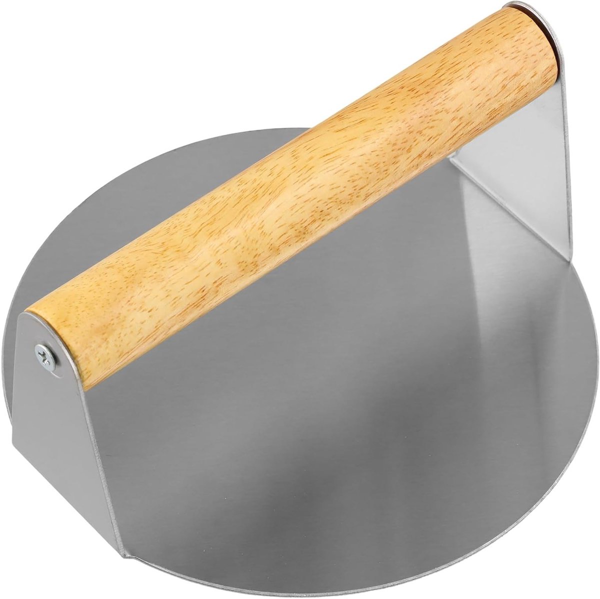 Hamburgerpers RVS 14 cm voor Perfecte Hamburgers - Anti-aanbak