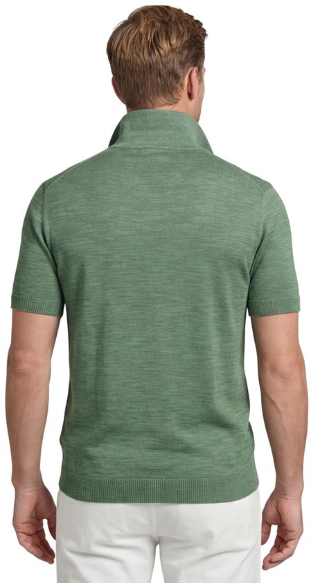 Gant polo manches courtes vert