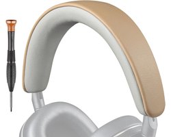 Housse de bandeau en cuir d'agneau pour Bowers & Wilkins PX8/PX7 s2/PX7 s2e - Coussin de bandeau de remplacement pour casque, Confort et Protection