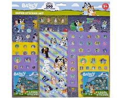 Super Sticker Set Bluey - 500+st.
