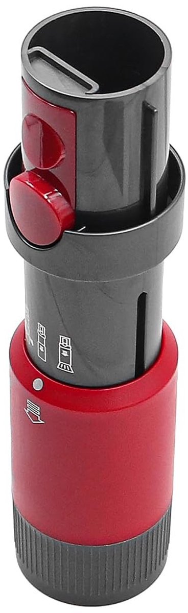 Allecto - Soft Brush - Non-marking - Geschikt voor Dyson V7 V8 V10 V11 V15 - Stofzuiger Accessoire - Effectieve reiniging - Zacht en duurzaam