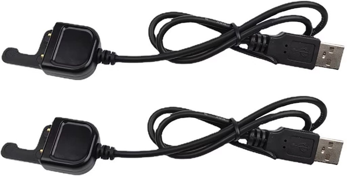 aladdien - Wi-Fi Remote Oplaadkabel - 2 Stuks - Geschikt voor GoPro HERO3 HERO4 - 1 Meter Zwart - Oplaadkabel voor GoPro Afstandsbediening - Ideaal ..