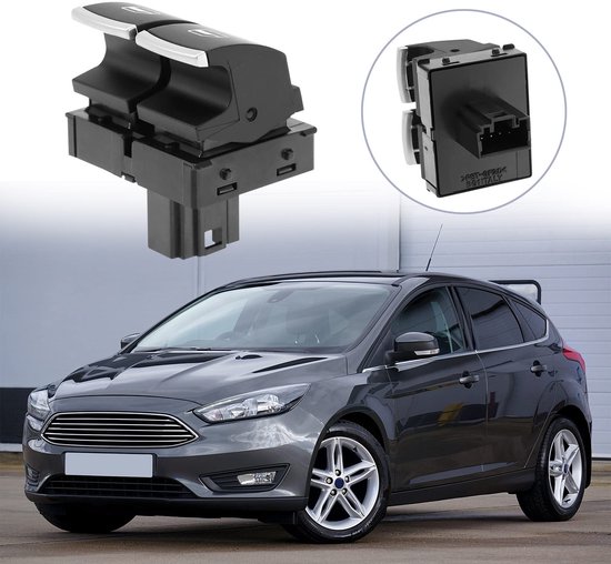 ONF3 - Auto Power Raamschakelaar - Elektrische Raambediening - Zwart ABS - Compatibel met VW - Perfecte vervangingsschakelaar voor Eos Golf MK5 ... van Onf3 — afbeelding 4