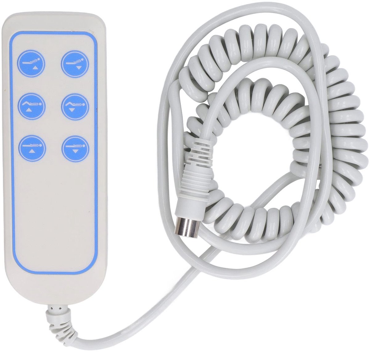 Allecto - Afstandsbediening - 8 Pin bediening met IP66 bescherming - Ideaal voor elektrische stoelen en bedden - Draagbaar formaat - Comfort en gem..
