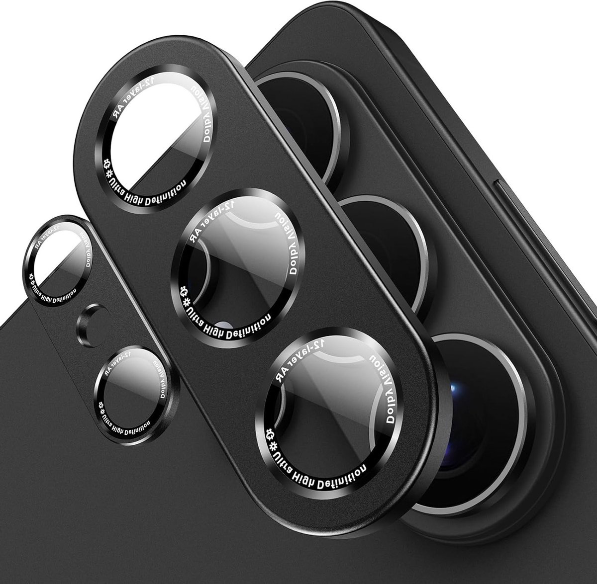 Volledige Camera Bescherming voor Galaxy S Ultra, 9H Gehard Glas, Aluminium Legering, Krasbestendig en HD Transparant Design