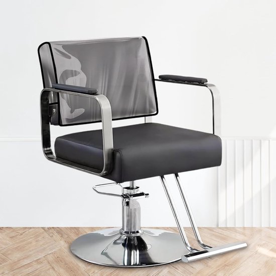Zwarte Salonstoelhoes voor Kappers en Massagesalons - Bescherming voor Meeste Stoelen, Versterkt en Precisie Gestikt, 51 x 40 x 12 cm van Merkloos — afbeelding 5