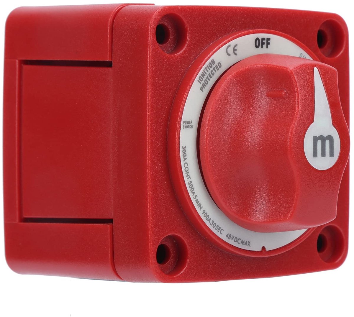 aladdien - Yacht Battery Switch - Slijtvast Cut-Off Switch - Voor Marine Boot - DC 12V 48V - Universele Accessoire - Betrouwbaar en Duurzaam