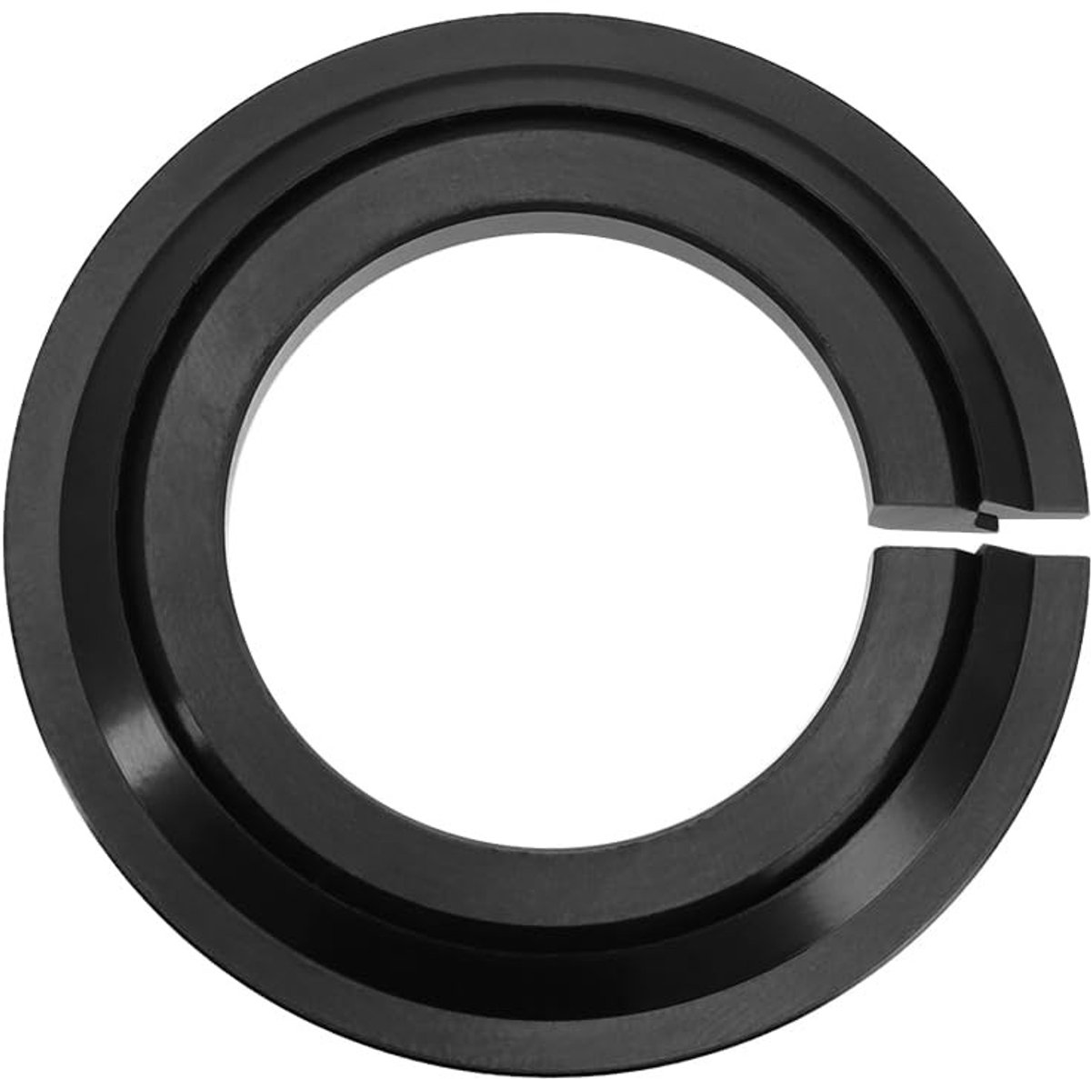 Allecto - Fiets Voorvork Adapter - Taper Roller Steer Ring - Zwart - Conversie Ring - Geschikt voor 52 55 56mm Lager