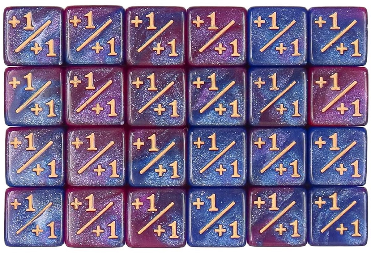 Allecto - Dobbelstenen Set - 24 Stuks - MTG CCG Spelaccessoires - Hoogwaardige kwaliteit - Perfect voor spelletjes - Verzamelobject - Geschikt voor...