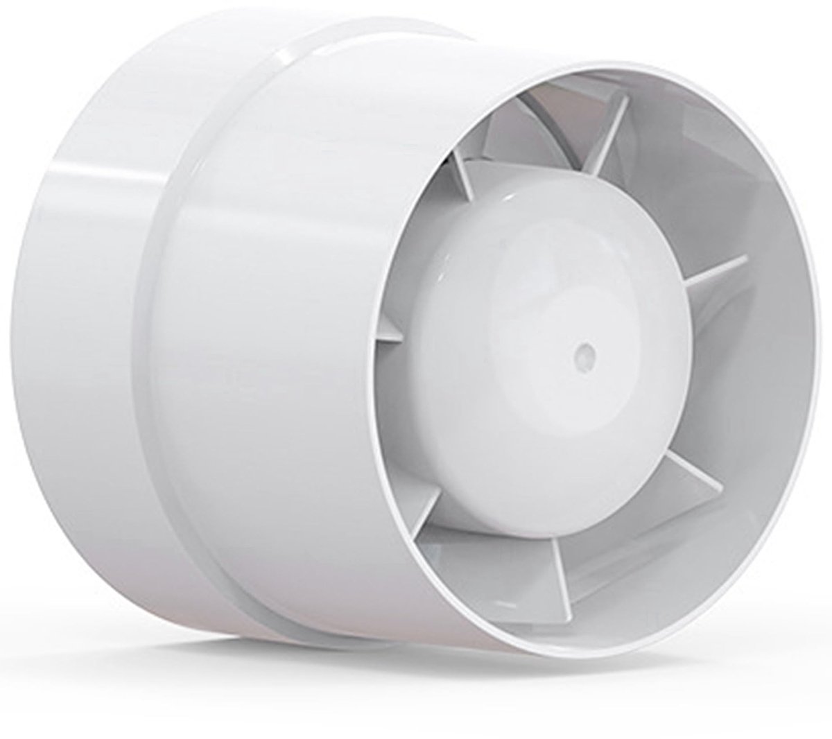 ONF3 - Buisventilator - 150 mm - Stil en efficiënt - Geschikt voor ventileren - Ideaal voor keuken en toilet - Robuust en compact