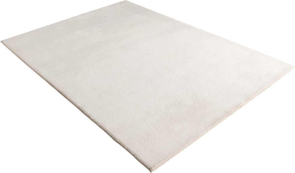 Vloerkleed Infinity 200 wit – 120 x 170 cm – 100% polyester, machinegeweven