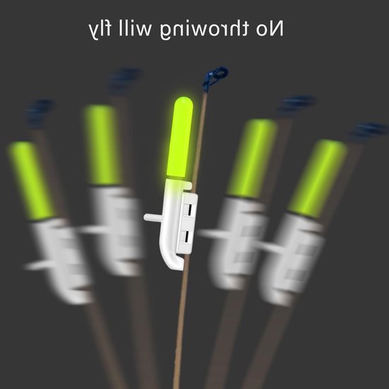 4 Stuks LED Bissignalen voor Vissen met Alarmbel en Antistress Sponsbuckle - Perfect voor Nachtvissen en Zeevissen, Ideaal voor Hengelsport Accessoires — afbeelding 4