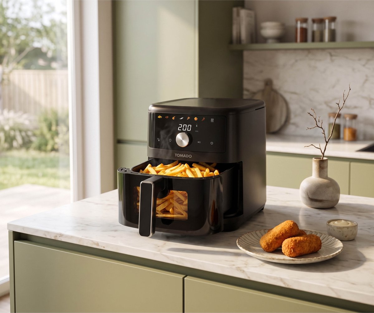 Tomado TAF6002B Airfryer XXL met Kijkvenster - afbeelding 3
