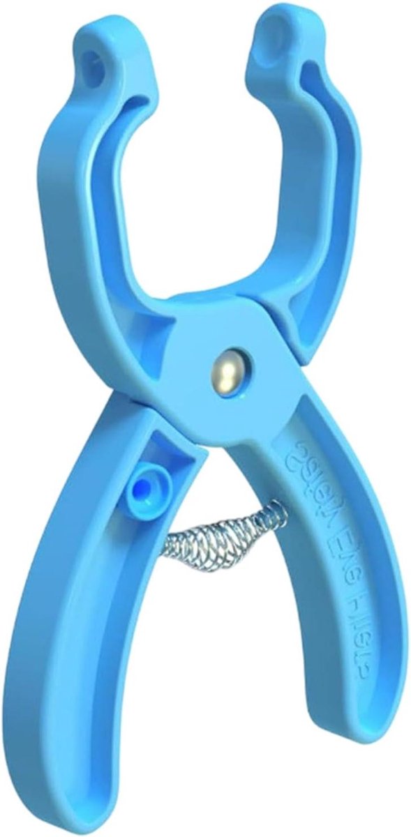 Haak Inserter - Oog Bevestiger - Speelgoed Maken - Ergonomisch Ontwerp - 5-30 mm - Blauw