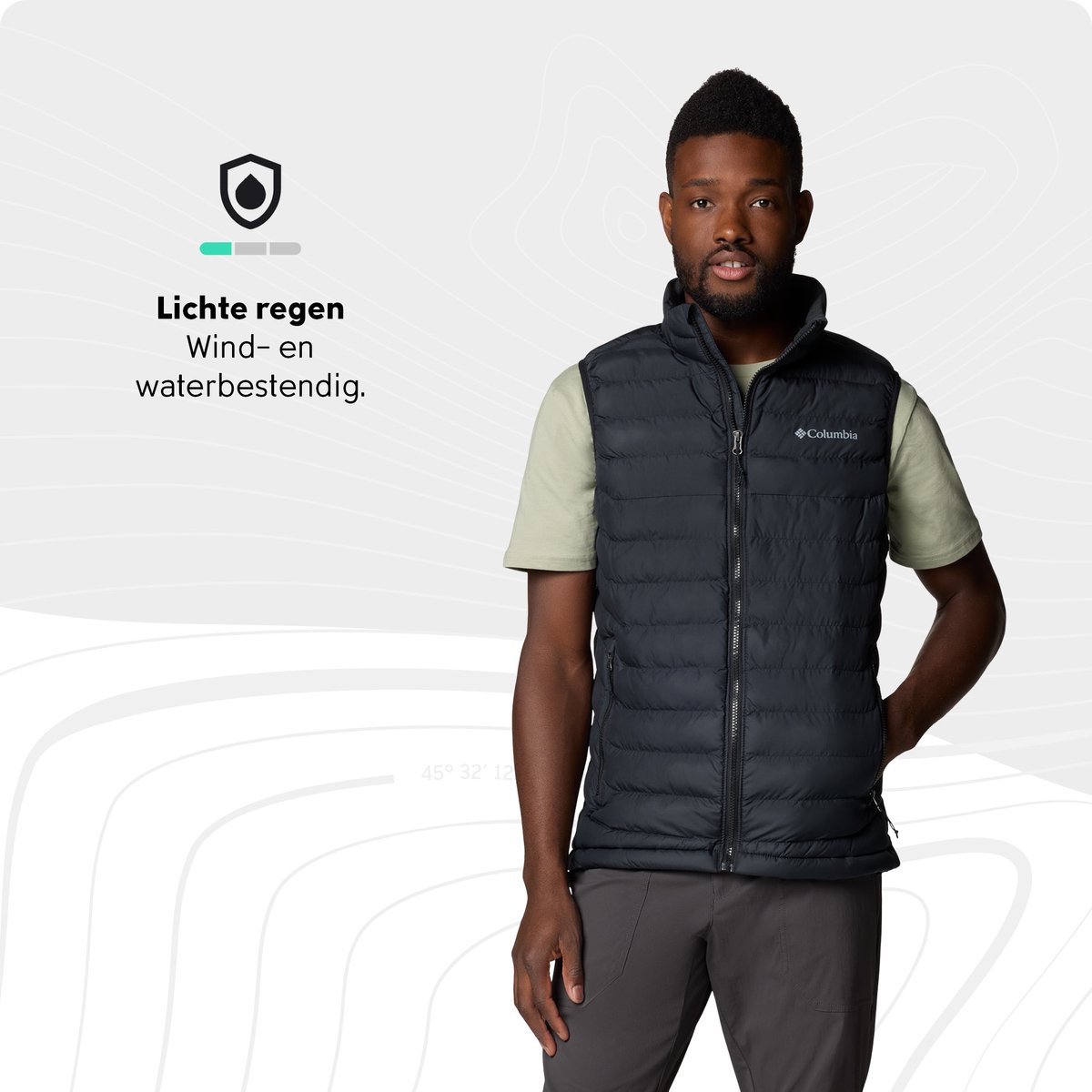 Columbia Powder Lite™ II Vest Men’s Outdoorbodywarmer Zwart