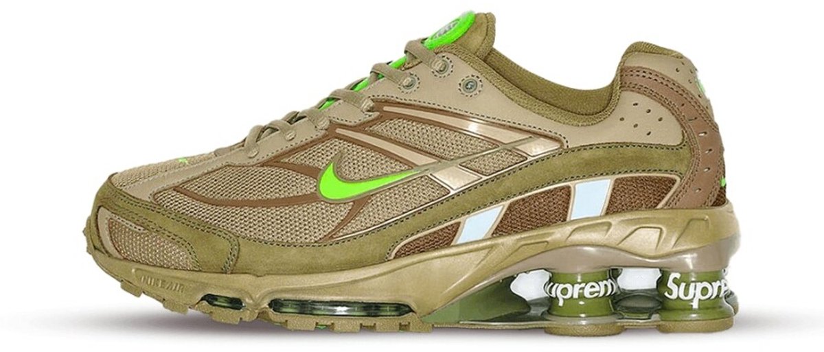 Nike Shox Ride 2 Supreme Neutral Electric Groen