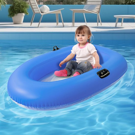 Opblaasbare boot - Zeeboot rubberboot - Water avonturen - Transparante bodem - 160 x 110 cm - Uniek — afbeelding 3