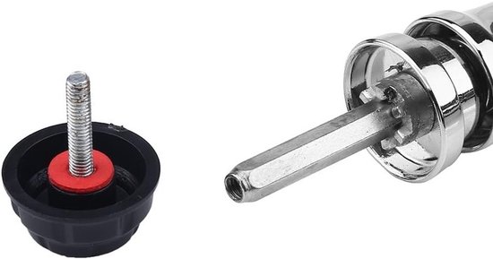 Barbell bar Spinning Fishing Baitcasting Handgrepen Vervangingen voor Series 2000/3000/4000/5000/6000 - Geschikt voor Abu Garcia en Daiwa Visuitrusting — afbeelding 2