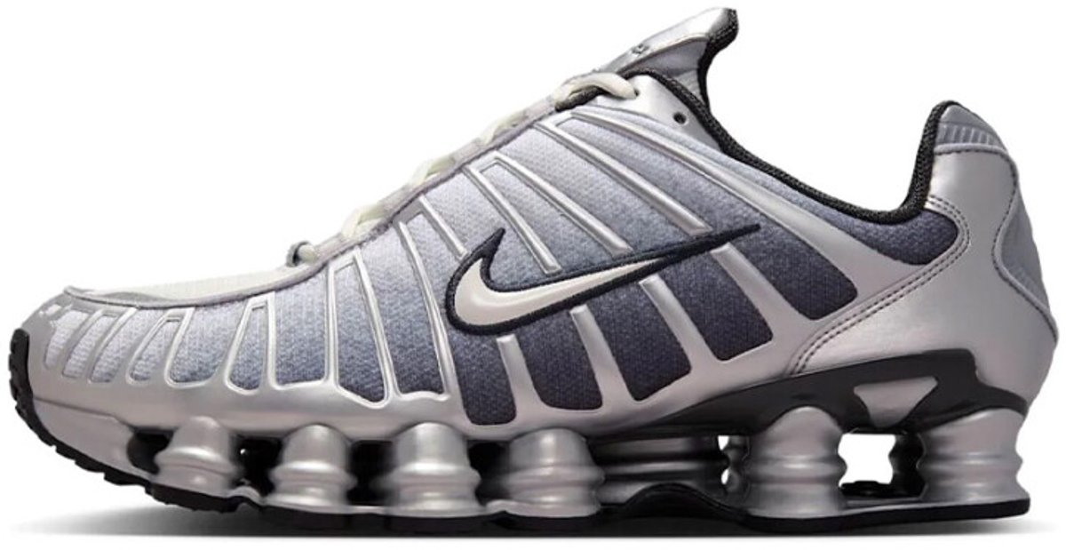 Nike Shox TL Print Sneaker Zilver