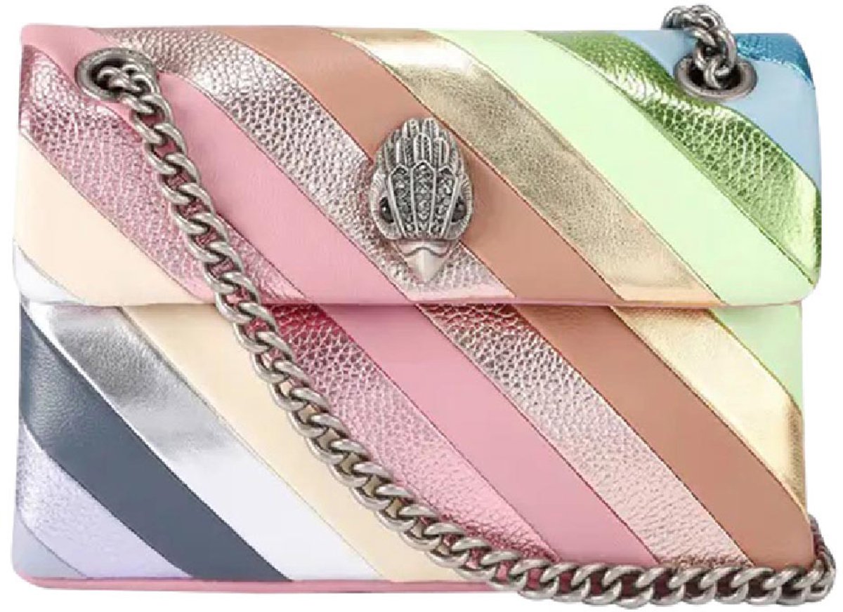 Kurt Geiger London Leather Mini Kensington L Schoudertassen Dames - Multi - Maat ONESIZE