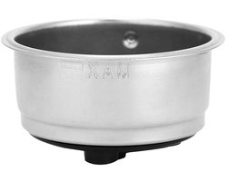 Dailygoods- Koffiefiltermand afneembaar - Roestvrijstalen Filteraccessoire - Koffiefilterhouder nr4 - Koffiefilter herbruikbaar - Geschikt voor koffiemachine - Hoogwaardige kwaliteit