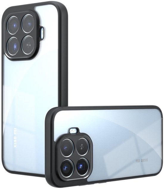 Coque Coverup - Convient pour Xiaomi 17T Pro - Coque arrière transparente Coverup avec protection d'appareil photo - Transparent