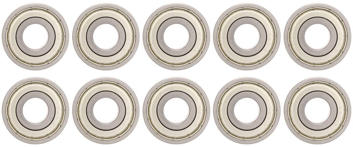 Dailygoods- Diepe Groef Lager 10 Stuks - Stalen 12mm - Stofdichting - Versnellingsbakken - Motoren - Huishoudelijke Apparaten - Lagers