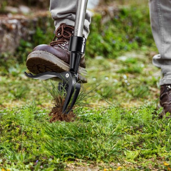 Dailygoods- Onkruidsteker Duurzaam - Wortelverwijderaar - Afneembaar Gereedschap - Handgreep - Tuinonderhoud - Schokbestendig - Onkruidverwijderaar van Dailygoods — afbeelding 4