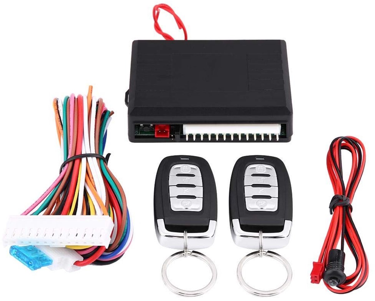 Dailygoods - Universele Auto Keyless Entry Systeem met Afstandsbediening - Centrale Vergrendeling