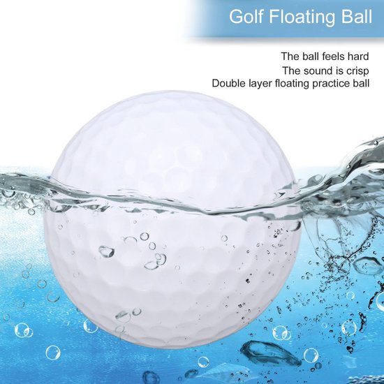 JHUBERS- Golfballen Drijvend 332 - Golftrainingsballen - Buitensporten - Waterdicht - Lange Afstand - Gewicht 40 g - Diameter 42,67 mm - Oefengolfballen van Jhubers — afbeelding 5