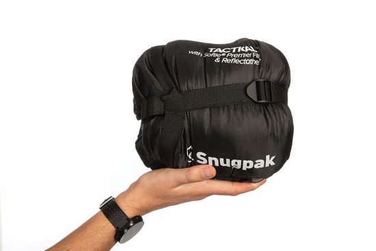 Snugpak Softie 3 Mumie Slaapzak - Zomer - Links Rits - Zwart van Snugpak — afbeelding 3