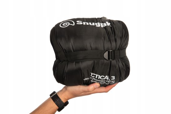 Snugpak Tactical 3 Slaapzak - Zwart, -7°C/-12°C, Linkse Rits van Snugpak — afbeelding 2