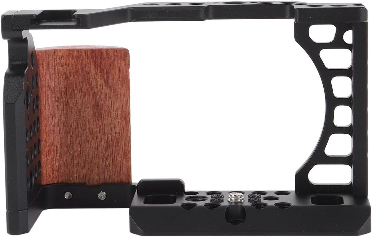 Camerakooi - Aluminium frame - Foto's maken - Veelzijdige uitbreiding - 1/4 en 3/8 inch - Zwart