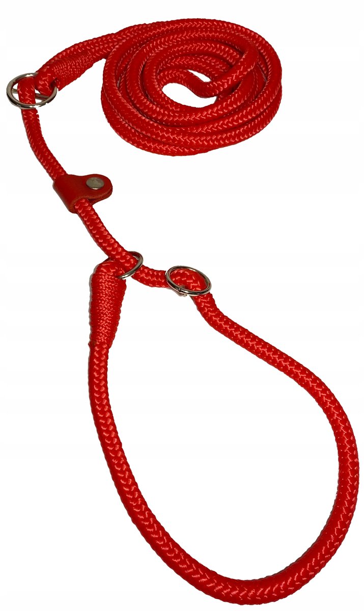 Verstelbare Retrieverlijn 10mm/280cm Rood