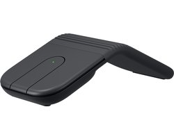 Logitech Mobi Fold - Ovouwbare Muis - Draagbaar - Touch Scrolling – Stille Klikken – 4K DPI – Bluetooth - Zwart