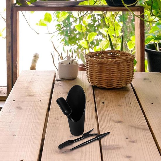 Tuinier Set - Planten Gereedschap - Verplanten Kamerplanten - Compact Ontwerp - 157 cm - Zwart — afbeelding 2