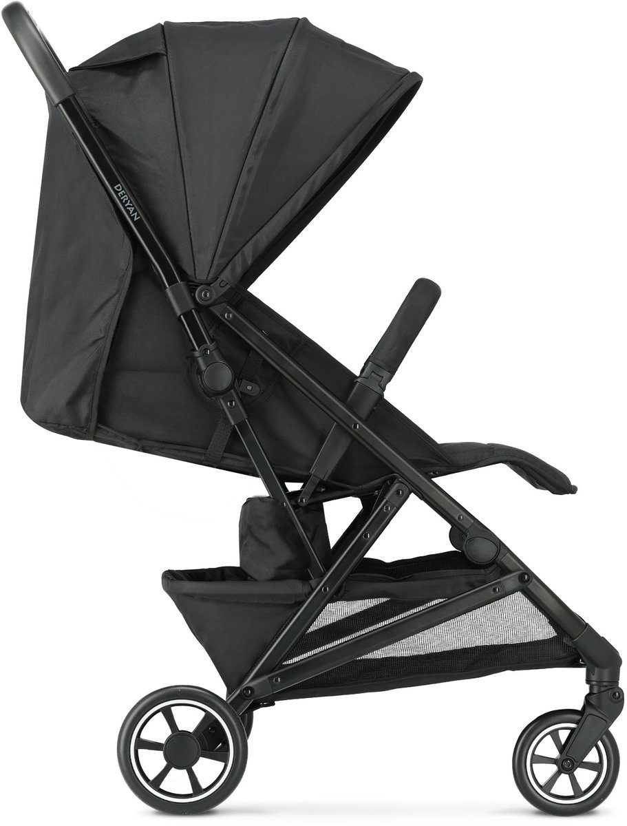 Deryan Easy2 Luxe Buggy - Lichtgewicht - Compact - Inklapbaar - Zwart thumbnail 3