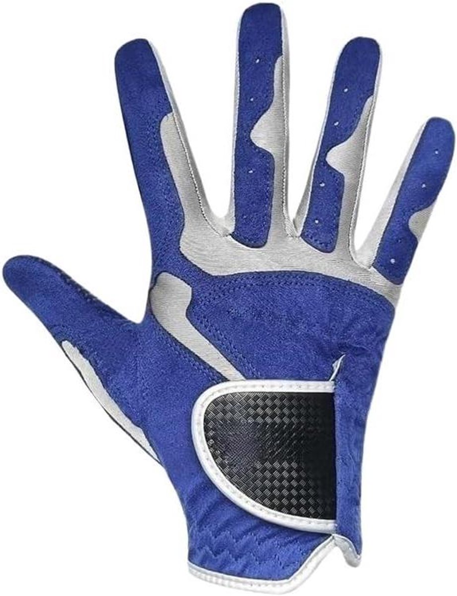 Golfhandschoen Heren - Sport handschoen - Verbeterde grip - Ademend gaas - Unisex Volwassene - Wit