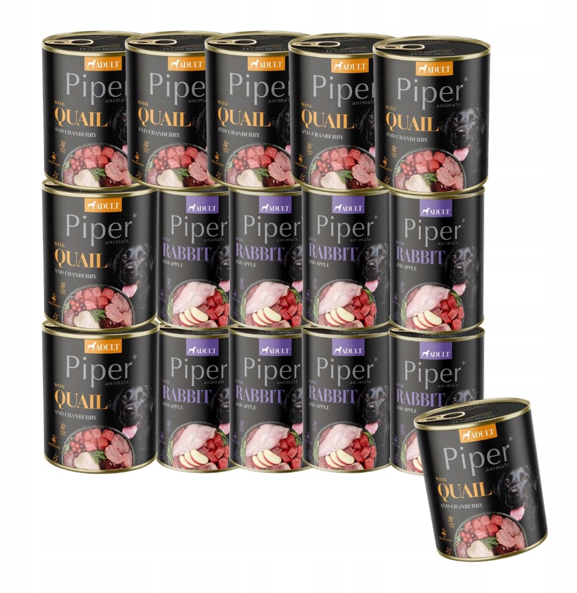 Dolina Noteci Dolina Noteci Piper - Honden Natvoer - Mix Smaken - 16x800g