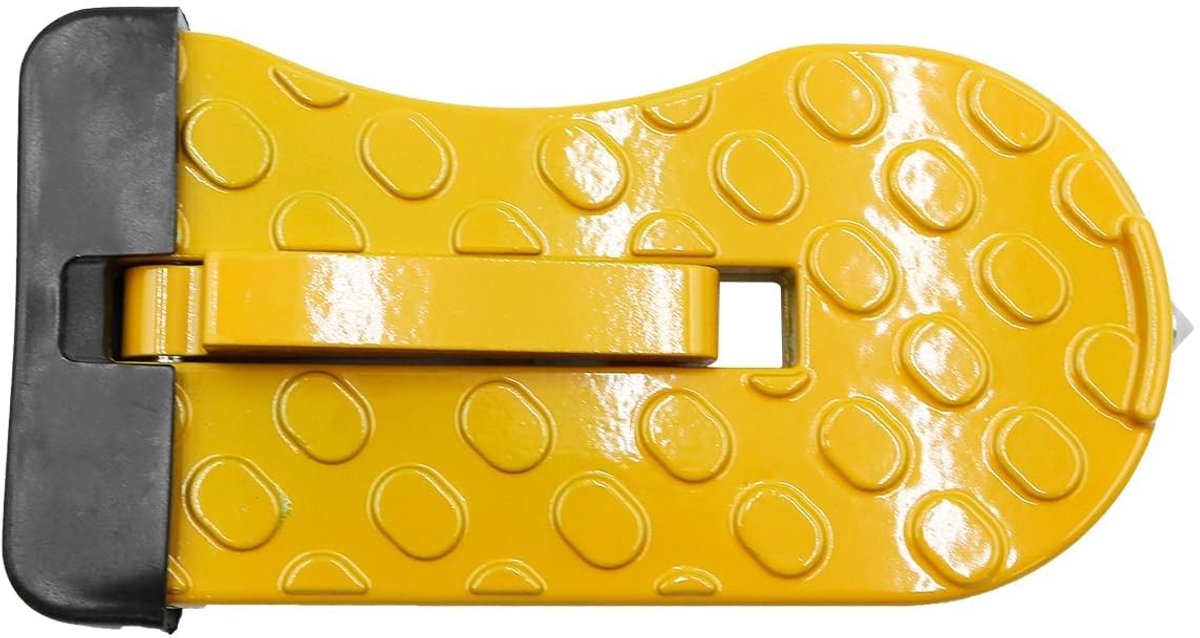 Dailygoods- Autodeurtrede met vergrendeling - Opvouwbare autodakbagagedrager - Veiligheidshamer - Draagvermogen 180 kg - Robuuste aluminiumlegering - Compacte opslag - Autodakladder