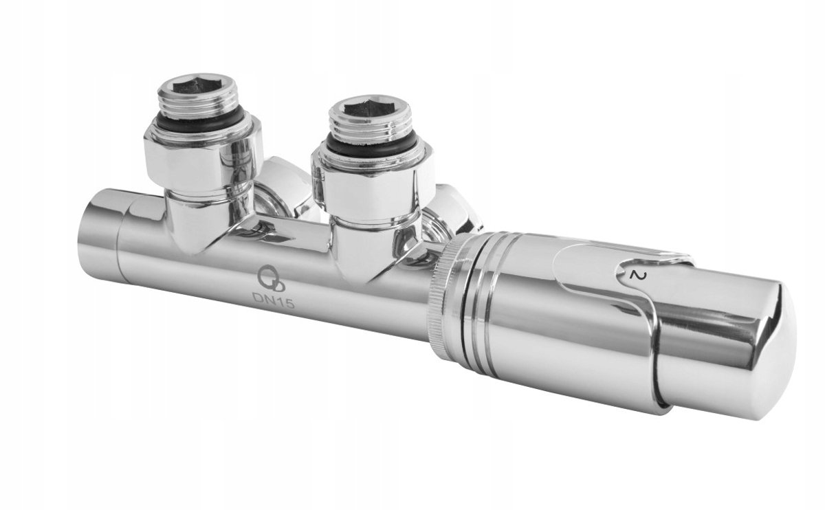 Diamond Hoekige Thermostatische Set ART.431A Chroom