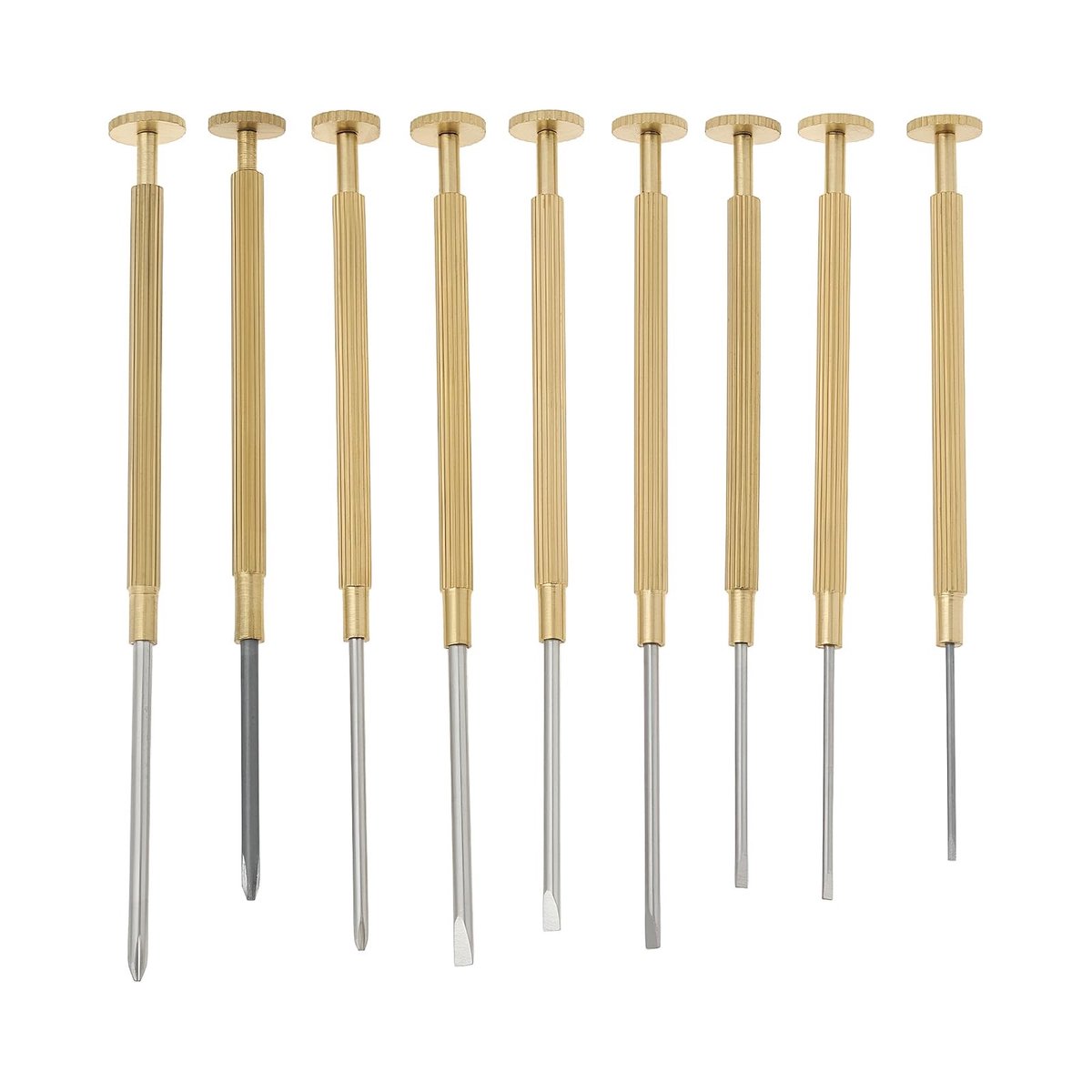 VLEMICO - 9 Stuks Horloge Reparatie Schroevendraaier Set