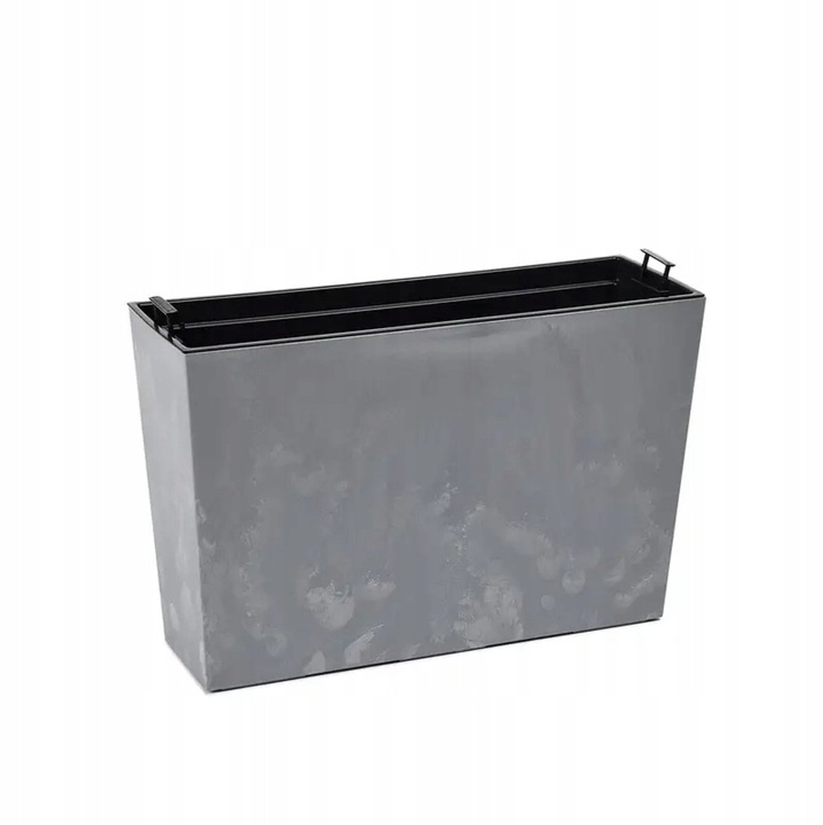 Werbena Beton Grijze Plantenbak 56x19x36,5cm met Inzet