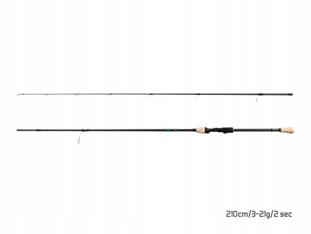 Delphin Zandera XCS 40T Spinning Angel 2.10m 3-21g - Lichtgewicht en snel