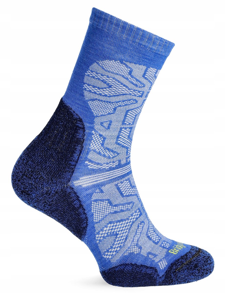Bridgedale Hike Ultralight Merino-sokken hier Blauw
