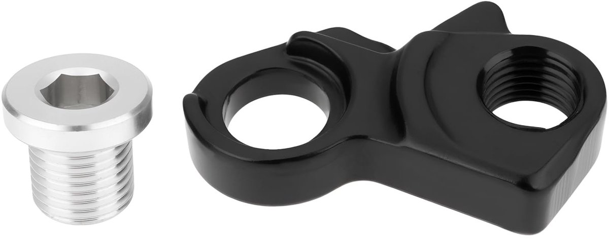 Dailygoods- Derailleur Hanger Lichtgewicht - Achterderailleur Beugel - Compatibel met XT Y5RT98010 - Aluminiumlegering - Bevestiging aan Frame - Bescherming tegen Stoten