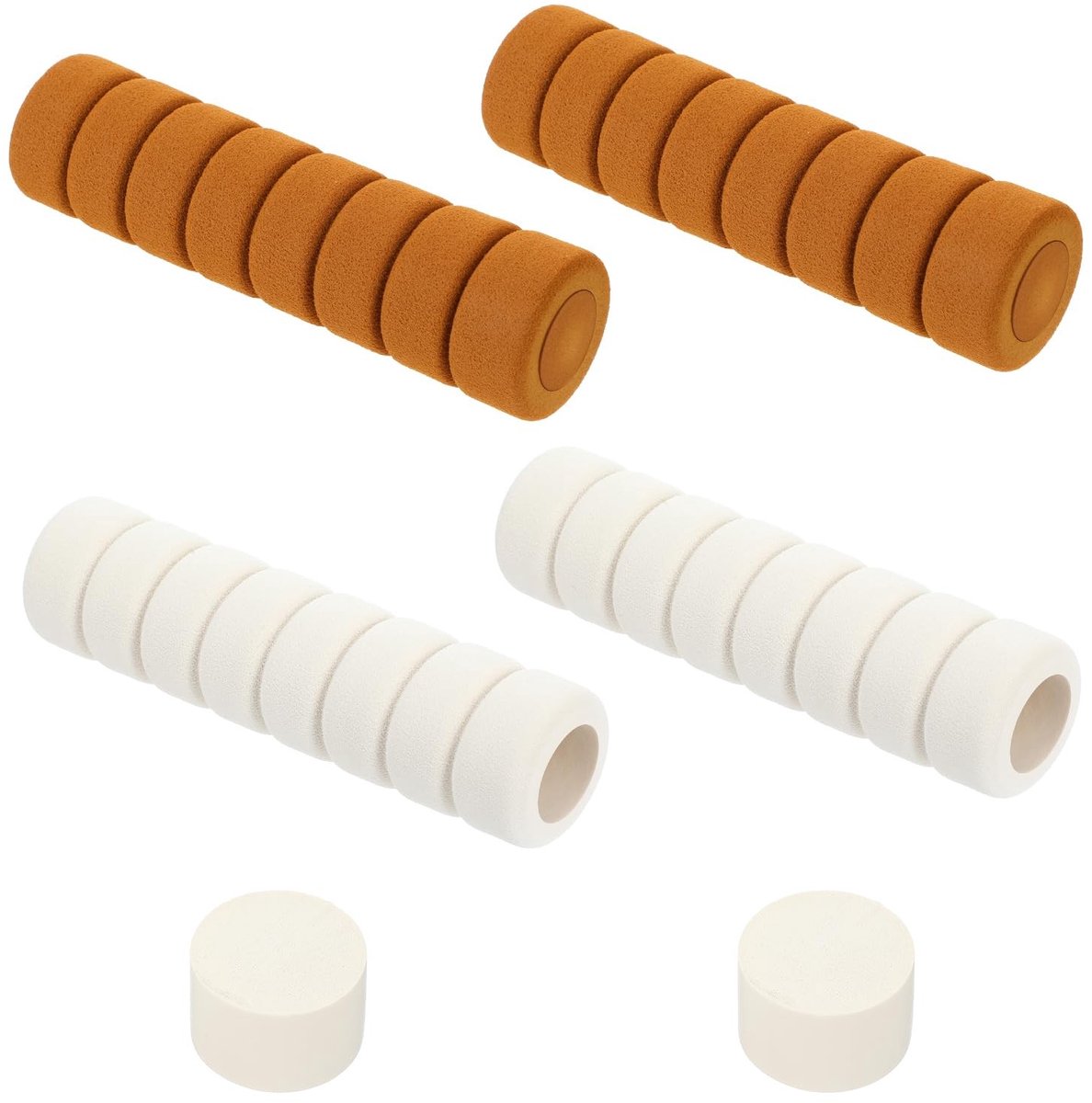 Dailygoods- Deurklink Beschermhoes 4 Stuks - Anti-botsing Bumper - Zachte Schuim Beschermer - Kindveiligheid - Slagvast - Hoge Veerkracht - Deurknopbeschermer